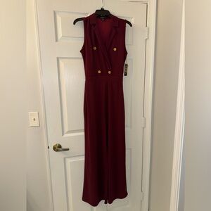 Burgundy Jumpsuit!